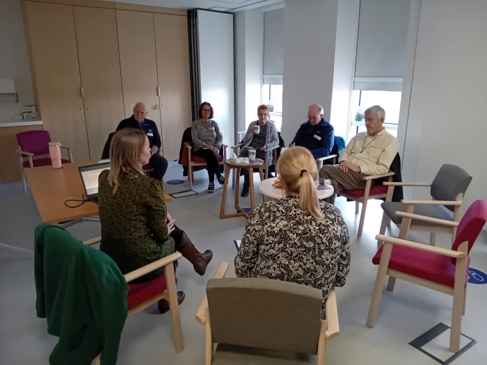 `Informal Carers` session at the MacMillan Unit at Chesterfield Royal